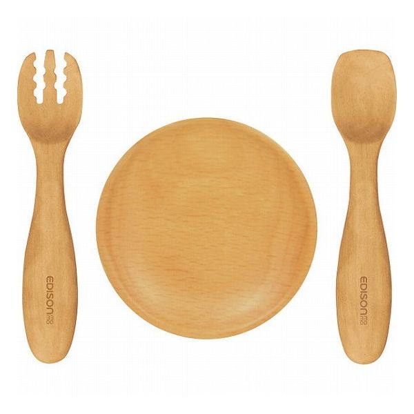 エジソンママ 木製カトラリーセット KJ279(代引不可)【送料無料】