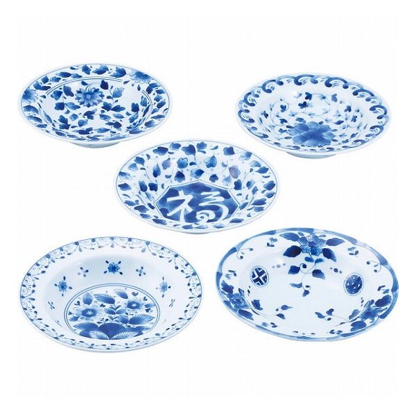 藍凛堂 スープパスタセット T-9353 和陶器 和陶皿 大皿セット(代引不可)【送料無料】