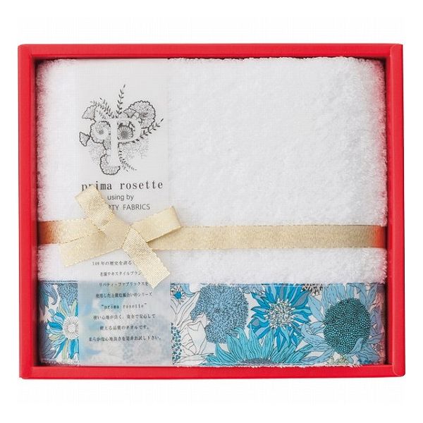 プリマロゼッタ フェイスタオル ブルー PR-2412-BL タオル製品(代引不可)