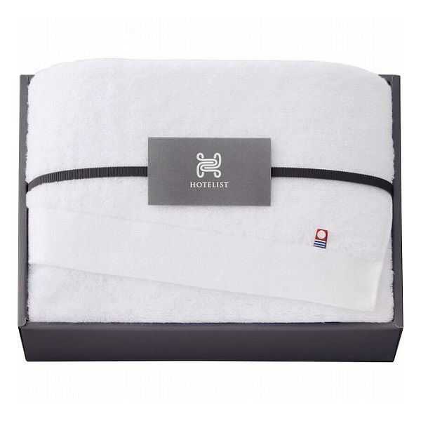 HOTELIST バスタオル ホワイト Hー11555 タオル製品 バスタオル 無地カラ-(代引不可)【送料無料】