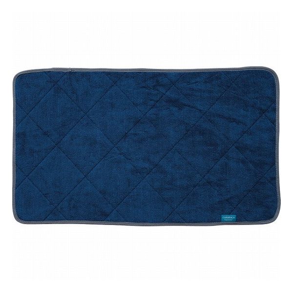 プリス カララカ タオルバスマット ネイビー カララカ 80476 室内繊維 マット・カ-ペット バスマット(..