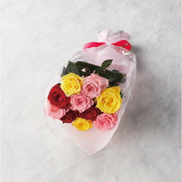 バラの花束 16本から20本までのお申し込み ミックス 19MX16-20 室内装飾品 花・グリ-ン 生花花束(代引..