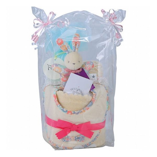 育児工房 おむつケーキ(リバティアイテム) ピンク 379309 ベビー・子供用品 ベビー用品 ベビー雑貨(代引不可)【送料無料】