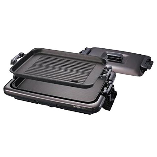 TIGER タイガー ホットプレート モウいちまい プレート2枚タイプ CRV-A200-T ブラウン