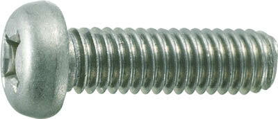 TRUSCO ナベ頭小ネジ チタン サイズM3X6 21本入【TB91-0306】(ねじ・ボルト・ナ