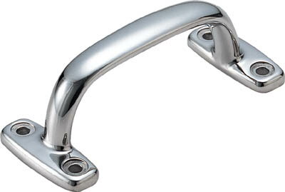 スガツネ工業 ステンレス鋼製ハンドル4LC型82(100-010-135)【4LC-82】(機械部品・取手)