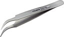 TRUSCO 高精度ステンレス製ピンセット 120mm 非磁性 先丸鷲型【TSP-77】(はんだ・静電気対策用品・ピンセット)