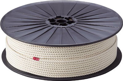 TRUSCO 綿ロープ 3つ打 線径12mmX長さ100m【R-12100M】(ロープ・ひも・ロープ)【送料無料】