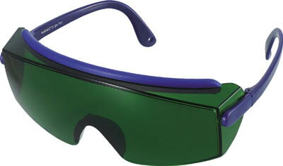 TRUSCO 一眼型遮光グラス プラスチック#3【TSG-71W】(溶接用品・溶接面)