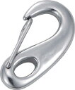 TRUSCO マガタマフック ステンレス製 1個入【TMF-2】(建築金物・工場用間仕切り・荷役金具)