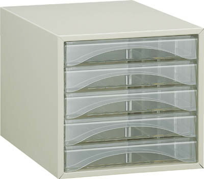 TRUSCO レターケース A4型・浅型タイプ 5段【A4-S5P】(オフィス家具・レターケース)【送料無料】