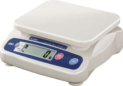 A&D デジタルハカリ ワークスケール(検定付・3区) SJ1000NA3【送料無料】