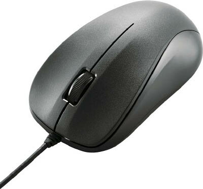 エレコム USB光学式マウス(Mサイズ)ブラック MK6URBKRS