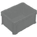 【商品詳細】●容量(L):10.8●色:グレー●外形寸法(mm)間口×奥行×高さ:365×270×166●有効内寸(mm)間口×奥行×高さ:307×232×147●適合フタ(別売):-●適用カード差し(別売):短手面M2差込●ポリプロピレン（PP）【送料について】北海道、沖縄、離島は送料を頂きます。