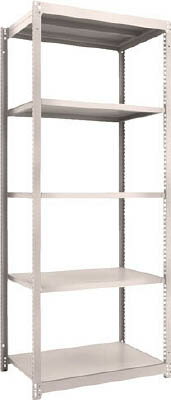 TRUSCO M1.5型軽中量棚 860X595XH2100 5段 単体 NG M1.57365【送料無料】