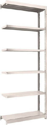 TRUSCO M1.5型軽中量棚 860X295XH2100 6段 連結 NG M1.57336B【送料無料】