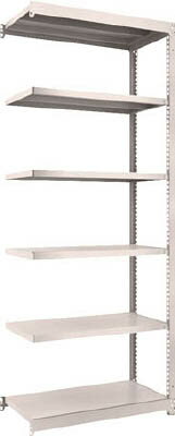 TRUSCO M1.5型軽中量棚 860X445XH2100 6段 連結 NG M1.57346B【送料無料】