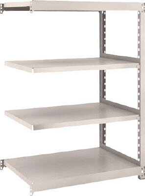 TRUSCO M2型軽中量棚 860X600XH1200 4段 連結 NG M24364B【送料無料】