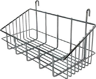 IRIS メタルラック用小物入レバスケット 250×120×130 MR212B