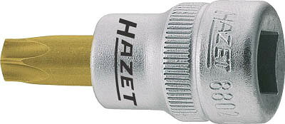 【商品詳細】●HAZETの代名詞とも言われるヘキサゴンソケットの生産技術を踏襲したトルクス[[(R)]]ソケットです。●ソケット部とブレードに適した素材を使い分けることで、強度とねばりの絶妙のバランスを実現し、チタンコーティングで耐摩耗性を上げています。●ショートブレードです。●ソケット周囲に施したローレット加工により、手回し時の油などにのよる滑りを軽減します。●産業機械・自動車・オートバイなど。●呼びNo.:T50●先端寸法(mm):8.83●差込角(mm):9.5●全長(mm):44.5【送料について】北海道、沖縄、離島は送料を頂きます。