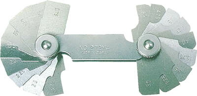 TRUSCO ラジアスゲージ 測定範囲23.00~30.0 8枚組【272MD】(測定工具・ゲージ)【送料無料】