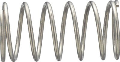 TRUSCO 圧縮コイルばね D2.75Xd0.25XL7.3 20個入【TCS275-025-073】(機械部品・ばね)