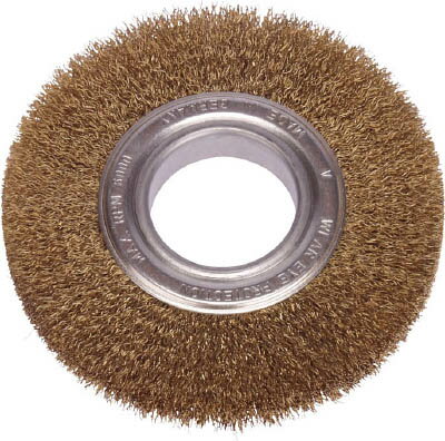 LESSMANN ホイルブラシ 200mm 0.3 真鍮メッキ鋼線 366762【送料無料】