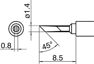 白光 コテ先/KN型 T30KN