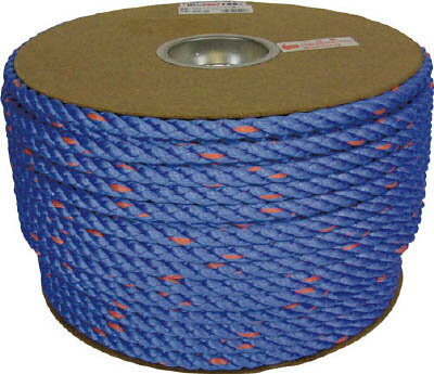 ユタカ タストンロープ ブルー ドラム巻 12φ×100m 青 PRVP62【送料無料】