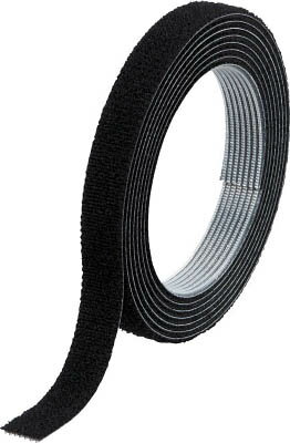 TRUSCO マジックバンド結束テープ 両面 幅20mmX長サ5m 黒 MKT20VBK