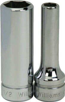 WILLIAMS 3/8ドライブ ディープソケット 6角 7mm JHWBMD607