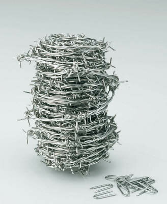 TRUSCO 有刺鉄線 ステンレス 1.6mmX100m TSUW16100【送料無料】