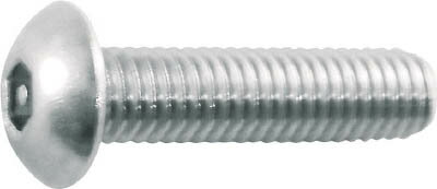 TRUSCO ピン付六角穴ボタンボルト ステンレス M5X20 9本入 B1030520