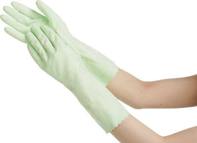【商品詳細】●使いやすさを追求したビニール製手袋の中厚手タイプ（裏毛付）です。●裾部分を厚めにしており、脱ぎはめしやすい手袋です。●手袋内面には抗菌防臭加工の裏毛を施しています。●機械工業。●自動車関連業。●清掃・サービス業。●色:グリーン...