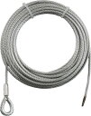 TRUSCO 手動ウインチ用ワイヤーΦ6×40M用(シンブル入リロック加工) WWS640【送料無料】(4)