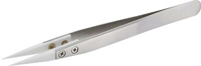 エンジニア セラミックピンセット（標準先細タイプ）【PTZ-51】(はんだ・静電気対策用品・ピンセット)..