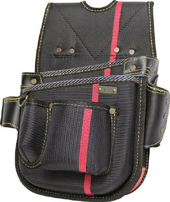 KH 進化シリーズ ネイルバッグ(小) 黒/緋 右腰用 SA13K