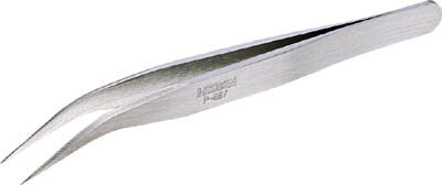 【メーカー型番】P-887【JANコード】4962772068878【ブランド】HOZAN 【特徴】●精密加工技術により先端がぴったり合います。●厚肉型です。【用途】●小型パーツのピックアップ。【仕様】●全長(mm):130●幅(mm):10.0●先端:先曲型●先端幅(mm):0.6●質量(g):26●先端(mm):0.60【材質／仕上】●ステンレス（SUS420J2）【セット内容／付属品】【注意】【原産国】日本【送料について】北海道、沖縄、離島は送料を頂きます。