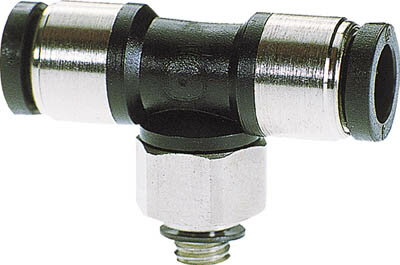 チヨダ ミニメイルブランチティ 4mm・M5X0．8【M4R-M5MT】(流体継手・チューブ・チューブ継手)