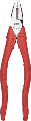 Pressure Pliers - メリー 軽量スリムペンチ（穴付）185mm【2080-185】(ペンチ・ニッパ・ペンチ)