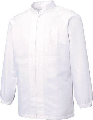 【商品詳細】●快適性を重視した高品位ユニフォームです。●低発塵、接触冷感、吸湿・速乾、透けにくいという4大特性を持つ素材を使用した多機能ユニフォームです。●食品製造現場での加熱調理の工程や高温多湿の作業場。●色:ホワイト●サイズ:S●着丈(cm):69●胸囲(cm):108●ポリエステル77％、ソフィスタ23％●オーブンなどの高熱を受ける部署での作業には厚手生地ユニフォーム着用をおすすめします。生産国：中国重量：275g【送料について】北海道、沖縄、離島は送料を頂きます。