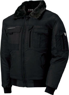 ジーベック 222 現場服 防寒ブルゾン LL 黒 22290LL【送料無料】