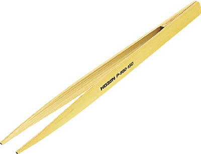 HOZAN 竹ピンセット 150mm【P-860-150】(はんだ・静電気対策用品・ピンセット)