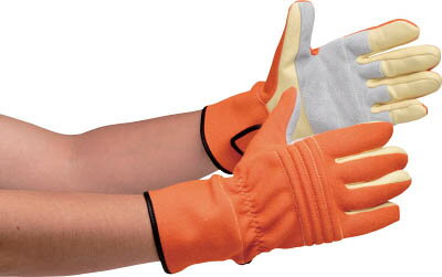 ミドリ安全 消防・レンジャー用 防火手袋 （セラミックレザー補強タイプ） LL MKFM1ORLL【送料無料】