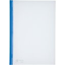 リヒト A4/S厚綴じスライドバーファイル(10冊入) 青 G17308(3)