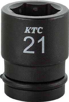 KTC 12．7sq．インパクトレンチ用ソケット（標準） ピン・リング付8mm【BP4-08P】