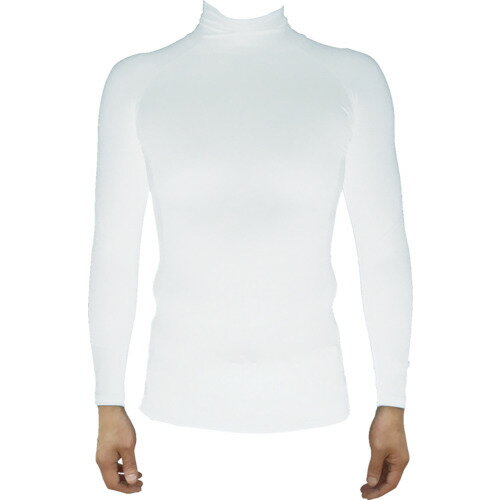 TRUSCO 虫よけUVクールロングスリーブインナー ホワイト M MUVINWM
