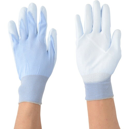 【商品詳細】●長繊維ウーリーナイロンを使用していますので、ホコリの発生を抑制します。●手のひら部分にウレタン樹脂をコートしています。●15ゲージの薄手手袋にポリウレタンのコーティングでフィット感が抜群です。●精密機械工業・流通作業。●色：ブ...