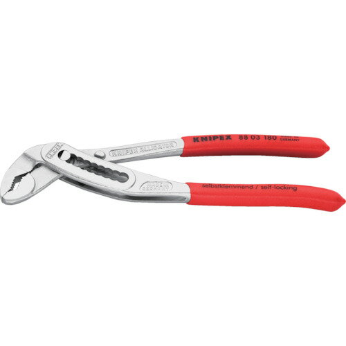 樂天商城 - KNIPEX 8803-180 アリゲーター ウォーターポンププライヤー 8803180【送料無料】