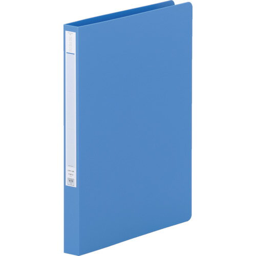 リヒト A4パンチレスファイル(HEAVY DUTY) 青 F3678
